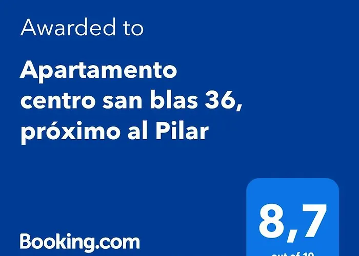 아파트 Centro San Blas 36, Proximo Al Pilar